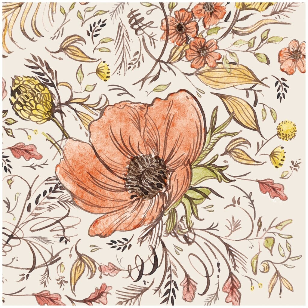 Cocktail Napkins Autumn Arrangement
