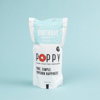 Poppy Popcorn Birthday Confetti