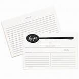 Rifle Paper Co. Recipe Cards Charcoal Spoon