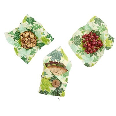 Bee's Wrap Lunch Pack Forest Floor Print