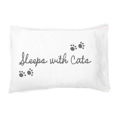 Pillowcase Sleeps With Cats