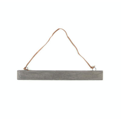 Hanging Magnetic Strip Frame With Brown Suede 1 1\4x 11 1\4