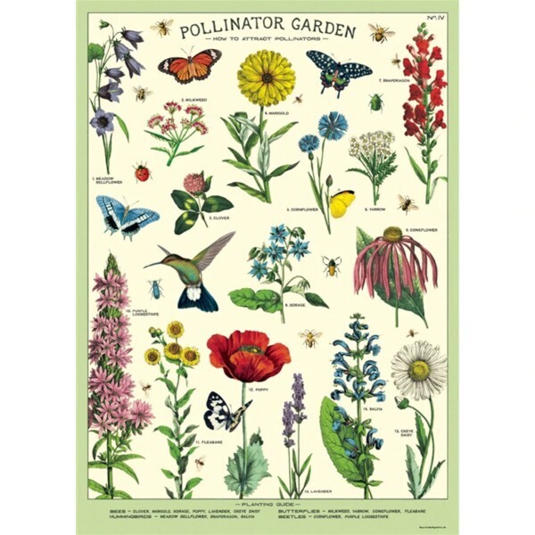 Vertical Poster Wildflowers
