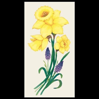 Guest Napkins Daffodil Pack Of 16