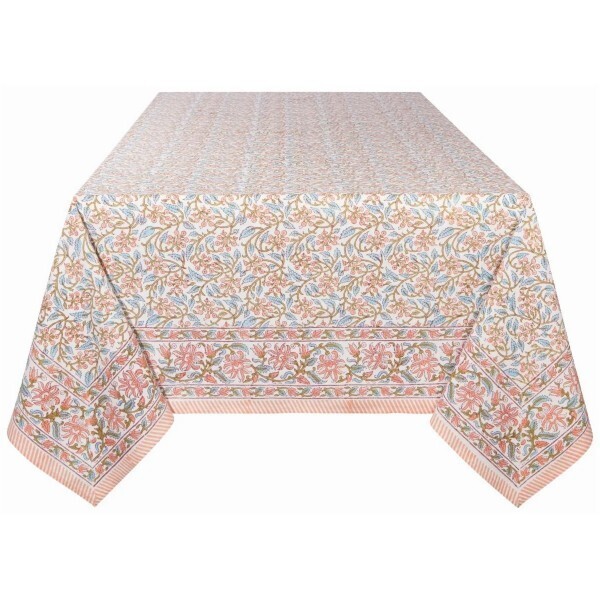 Tablecloth Block Print Meadow