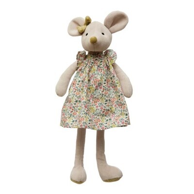 Mouse In Floral Dress 16" L