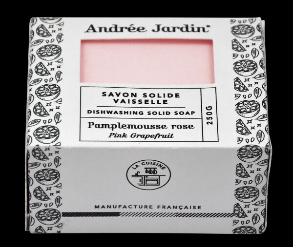 Solid Dish Washing Soap Grapefruit Rose