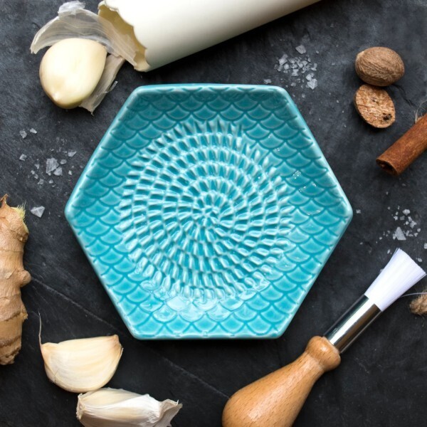 Grate Plate 3 Piece Set Turquoise