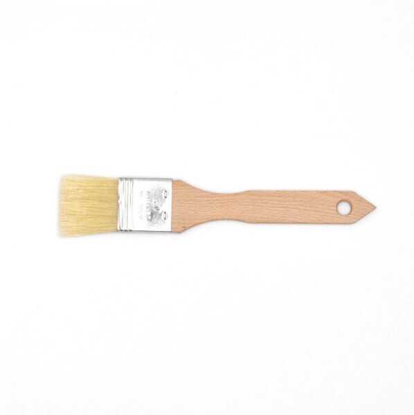 Beech Wood And Natural Bristle Pastry Brush 1.5"
