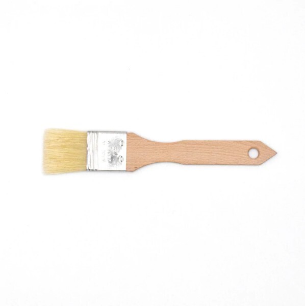 Beech Wood And Natural Bristle Pastry Brush 1.5&quot;