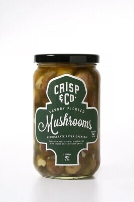 Savory Pickled Mushrooms 16oz