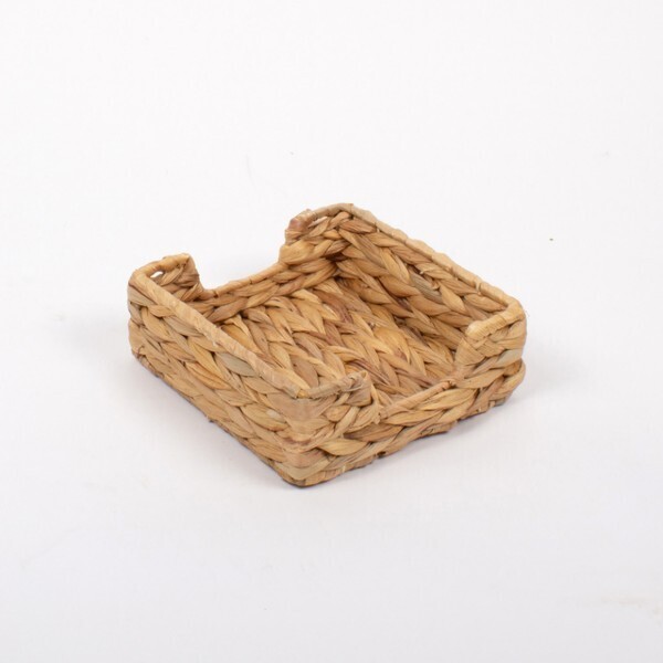 Beverage Napkin Tray Natural Woven