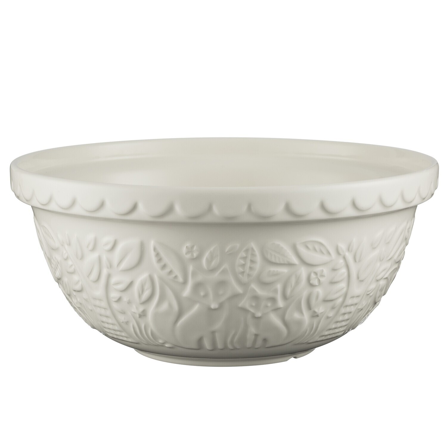 Mason Cash In The Forest Cream Mixing Bowl 11.75&quot;