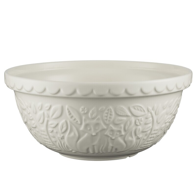 Mason Cash In The Forest Cream Mixing Bowl 11.75&quot;