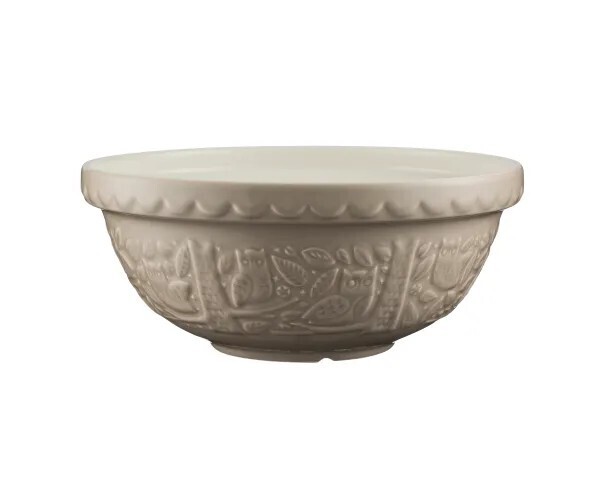 Mason Cash In The Forest Stone Owl Mixing Bowl 11&quot;