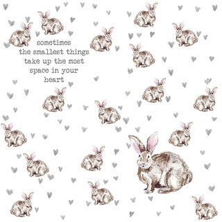 Bunny Muslin Baby Swaddle