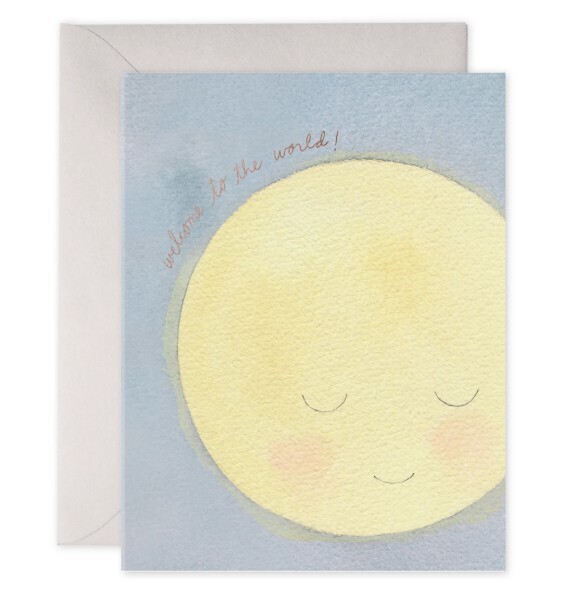 Card Baby Moon