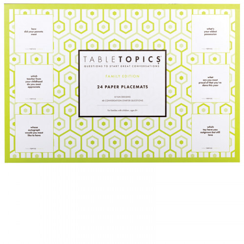 Tabletopics Family Placemats Final Sale