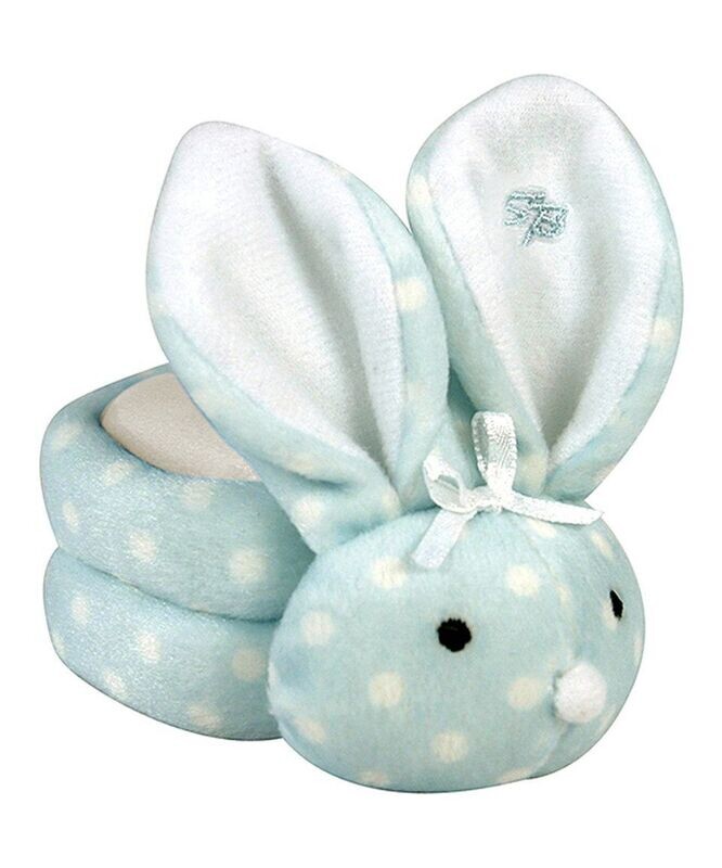 Boo Bunny Blue Dots