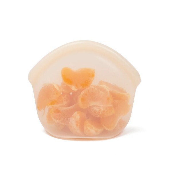 Silicone Reusable Hugger Bag Champagne 13oz