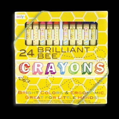 Brilliant Bee Crayons Set Of 24