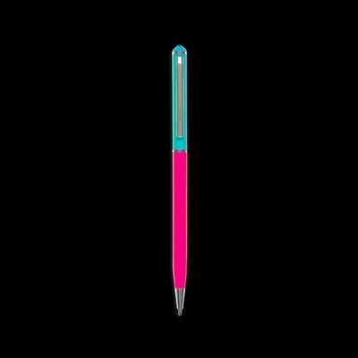 Ballpount Pen Neon Pink & Blue
