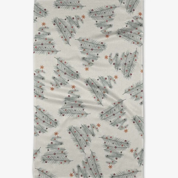 Geometry Tea Towel Classy Christmas