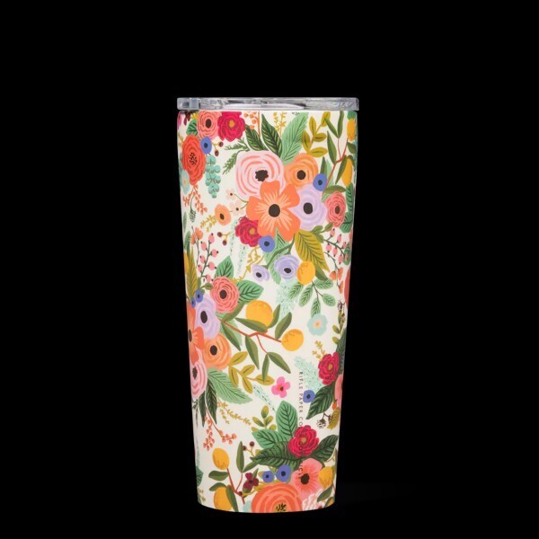 Corkcicle x Rifle Paper Co. Tumbler Garden Party Cream 24oz