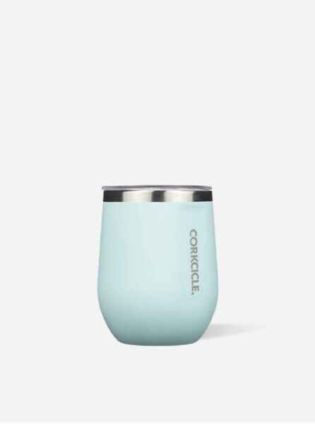 Corkcicle Stemless Gloss Powder Blue 12oz