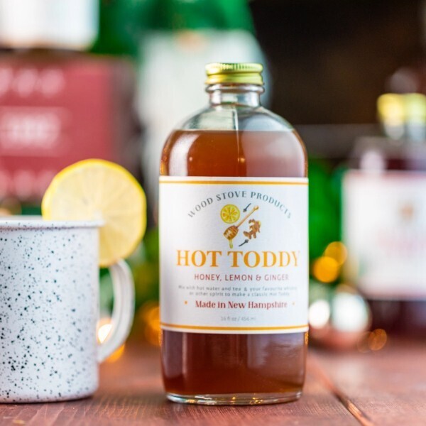 Wood Stove Kitchen Hot Toddy Mix With Honey, Lemon &amp; Ginger 16oz