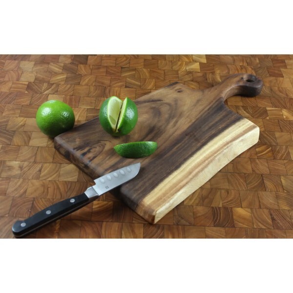 Live Edge Charcuterie Board With Handle Small