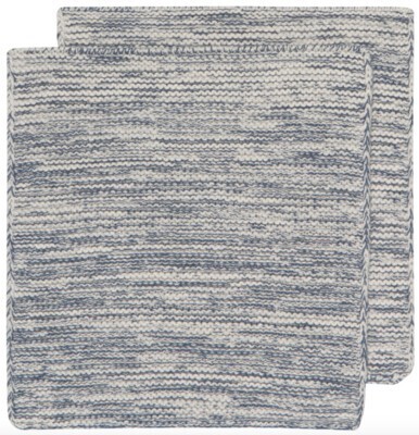 Heirloom Dish Cloths Set Of 2 Midnight