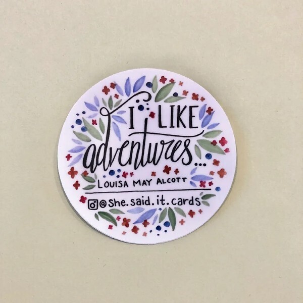 Sticker I Like Adventures