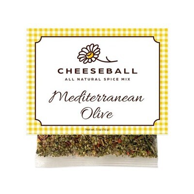 Mediterranean Olive Cheeseball
