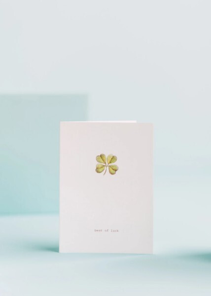 Card Best of Luck