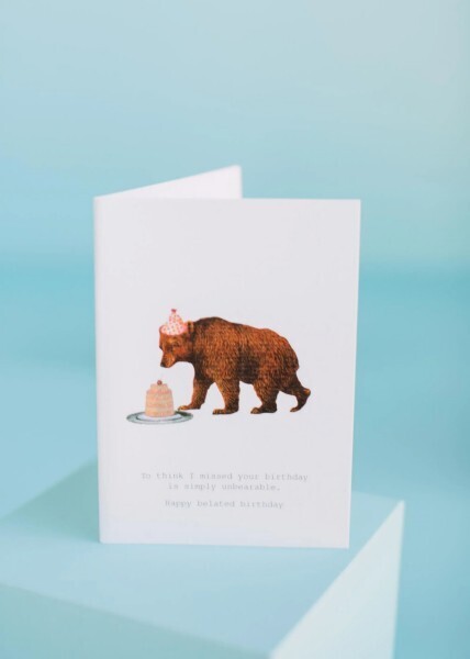 Card Simply Unbearable