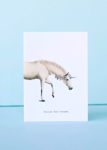 Card Follow your Dreams