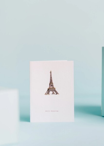 Card Merci beaucoup