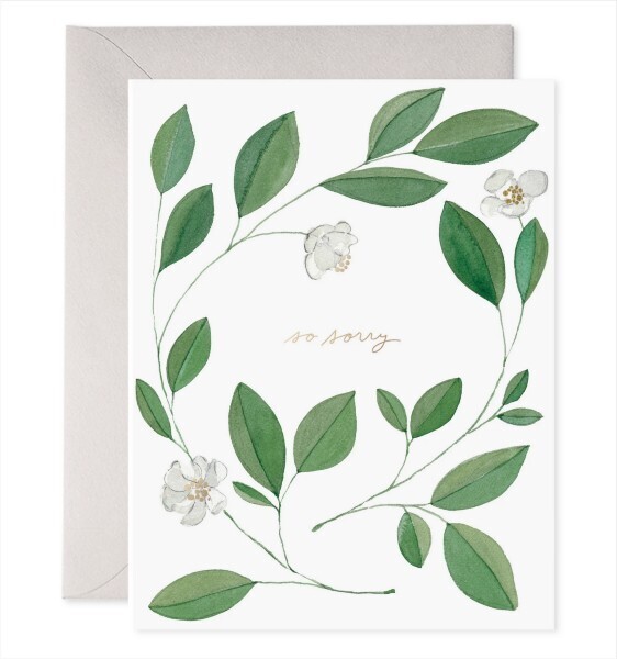 Card Magnolia Condolence