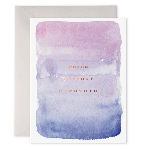 Card Peace Comfort Strength