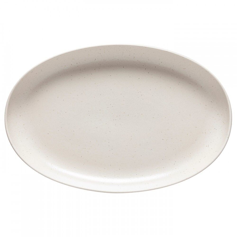 Casafina Stoneware Oval Platter Vanilla