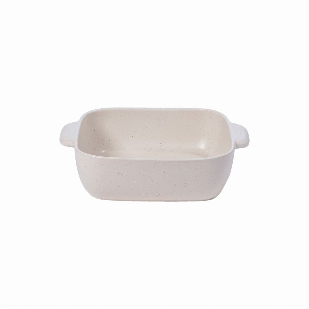 Casafina Stoneware Square Baker 12&quot; Vanilla