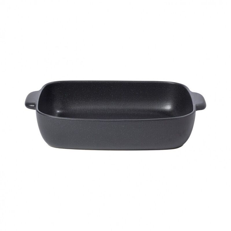 Casafina Stoneware Medium Rectangle Baker 16&quot; Seed Grey