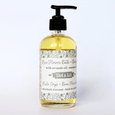 Dot & Lil Rice Flower Bath& Body Oil