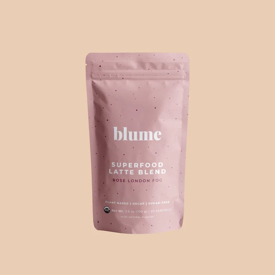 Blume Superfood Latte Mix Rose London Fog 3.5oz