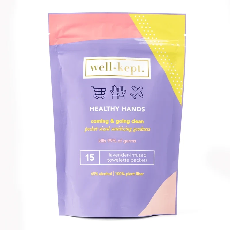 Healthy Hands - Lavender Infused Wipes