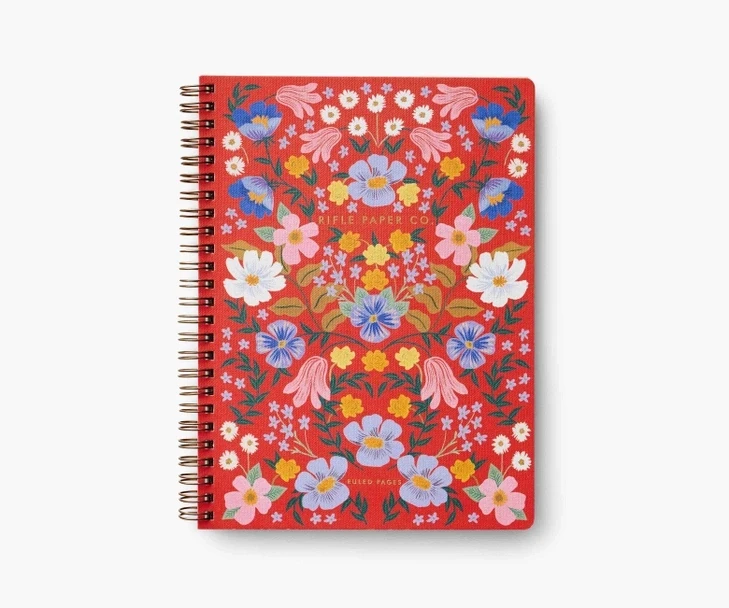 Rifle Paper Co. Spiral Notebook Bramble