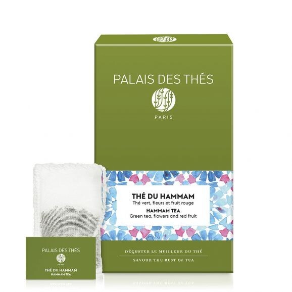 Palais Des Thes Du Hammam Tea Green Tea, Flowers And Red Fruit