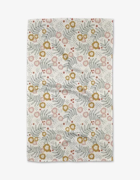 Geometry Tea Towel Savannah Multi