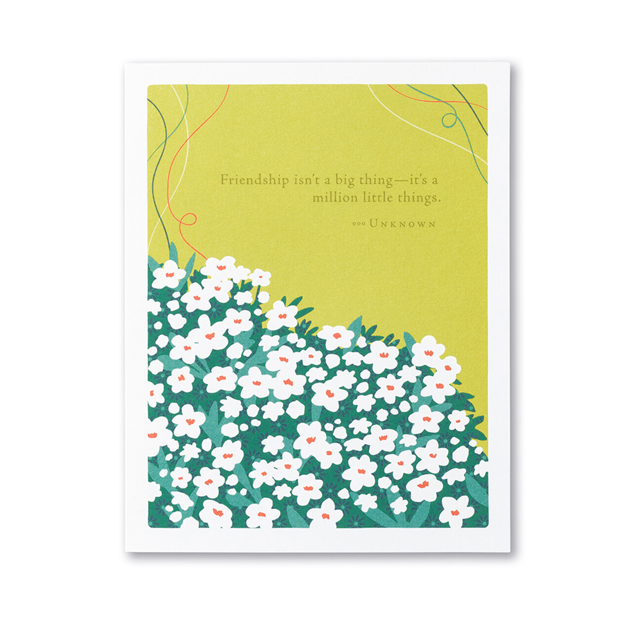 Card Friendship Isn&#39;t A Big Thing